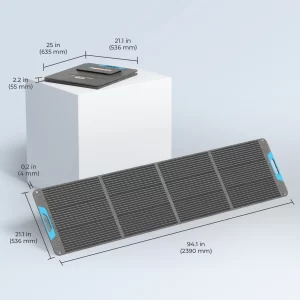 Renogy 200w Portable Suitcase Solar Panel