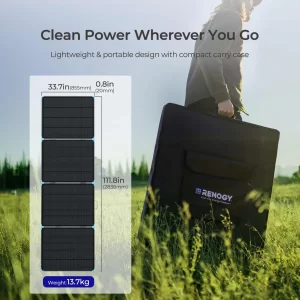 Renogy 400w Portable Suitcase Solar Panel